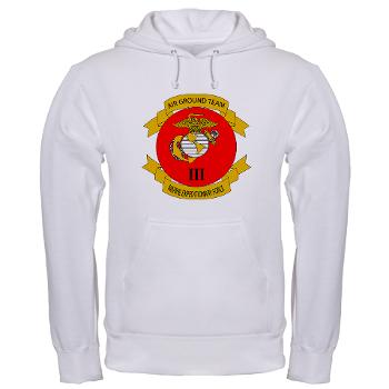 3MEF - A01 - 03 - 3rd Marine Expeditionary Force with Text- Hooded Sweatshirt