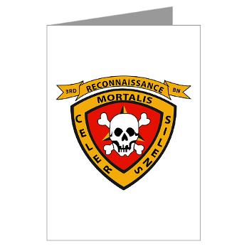 3RB - A01 - 01 - 3rd Reconnaissance Battalion - Greeting Cards (Pk of 10)