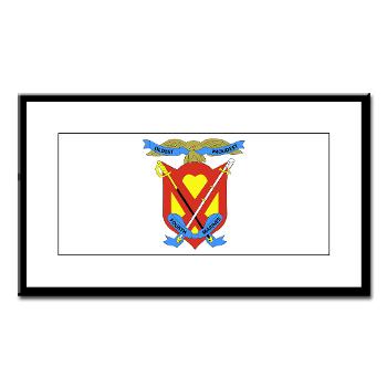 4MRHC - M01 - 02 - Headquarters Company - 4th Marine Regiment - Small Framed Print