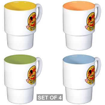 MAS211 - M01 - 03 - Marine Attack Squadron 211 Stackable Mug Set (4 mugs)