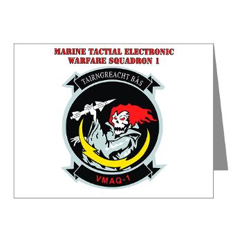 MTEWS1 - M01 - 02 - Marine Tactical Electronic Warfare Squadron with Text Note Cards (Pk of 20)