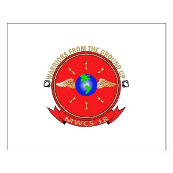 MWCS18 - M01 - 02 - Marine Wing Communications Squadron 18 Small Poster