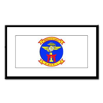 MWHS1 - M01 - 02 - Marine Wing Headquarters Squadron 1 - Small Framed Print